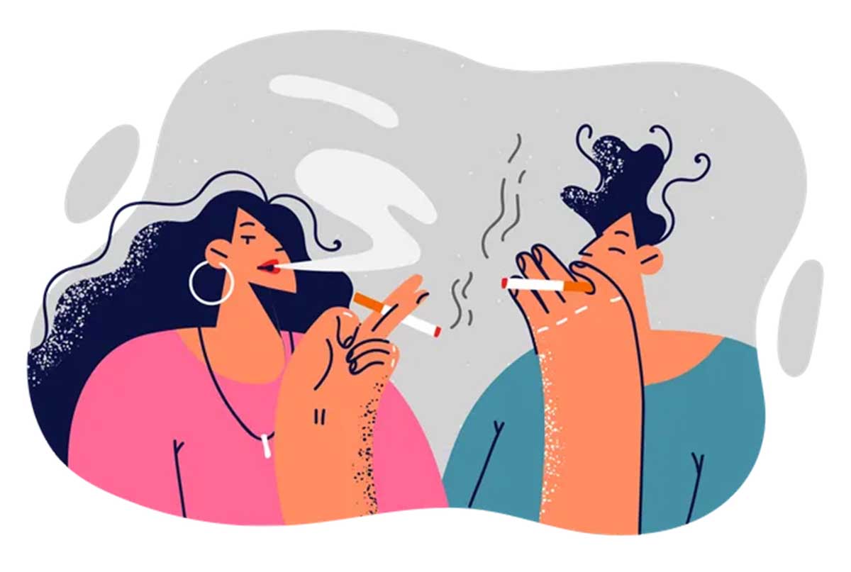 استرس و سیگار کشیدن