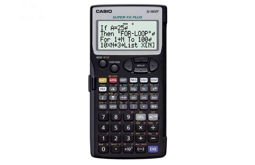 ماشین حساب مهندسی کاسیو FX-5800
