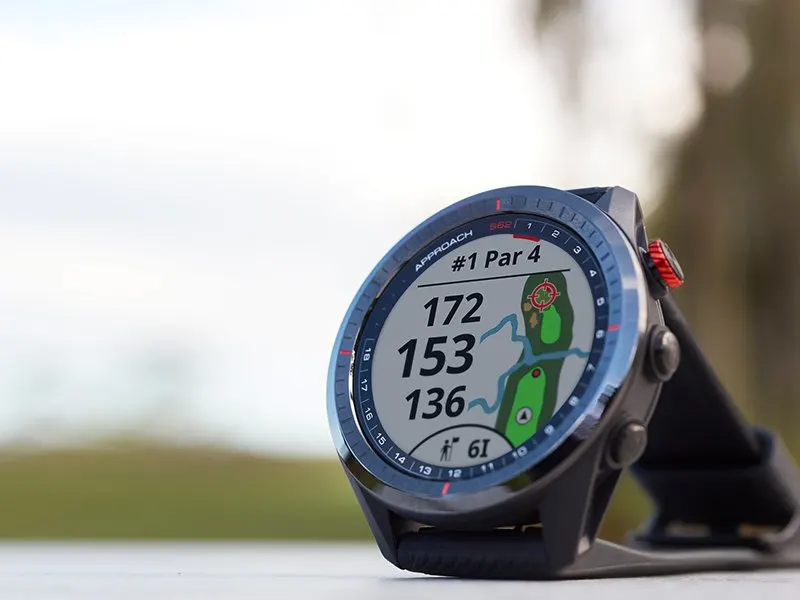 Garmin Approach s62 smart watch - راهنمای خرید بهترین ساعت هوشمند ورزشی ساعت هوشمند Garmin Approach 62 صفحه گرد بند مشکی