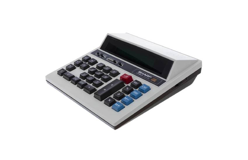 ماشین حساب شارپ ژاپنی مدل CS-2122D