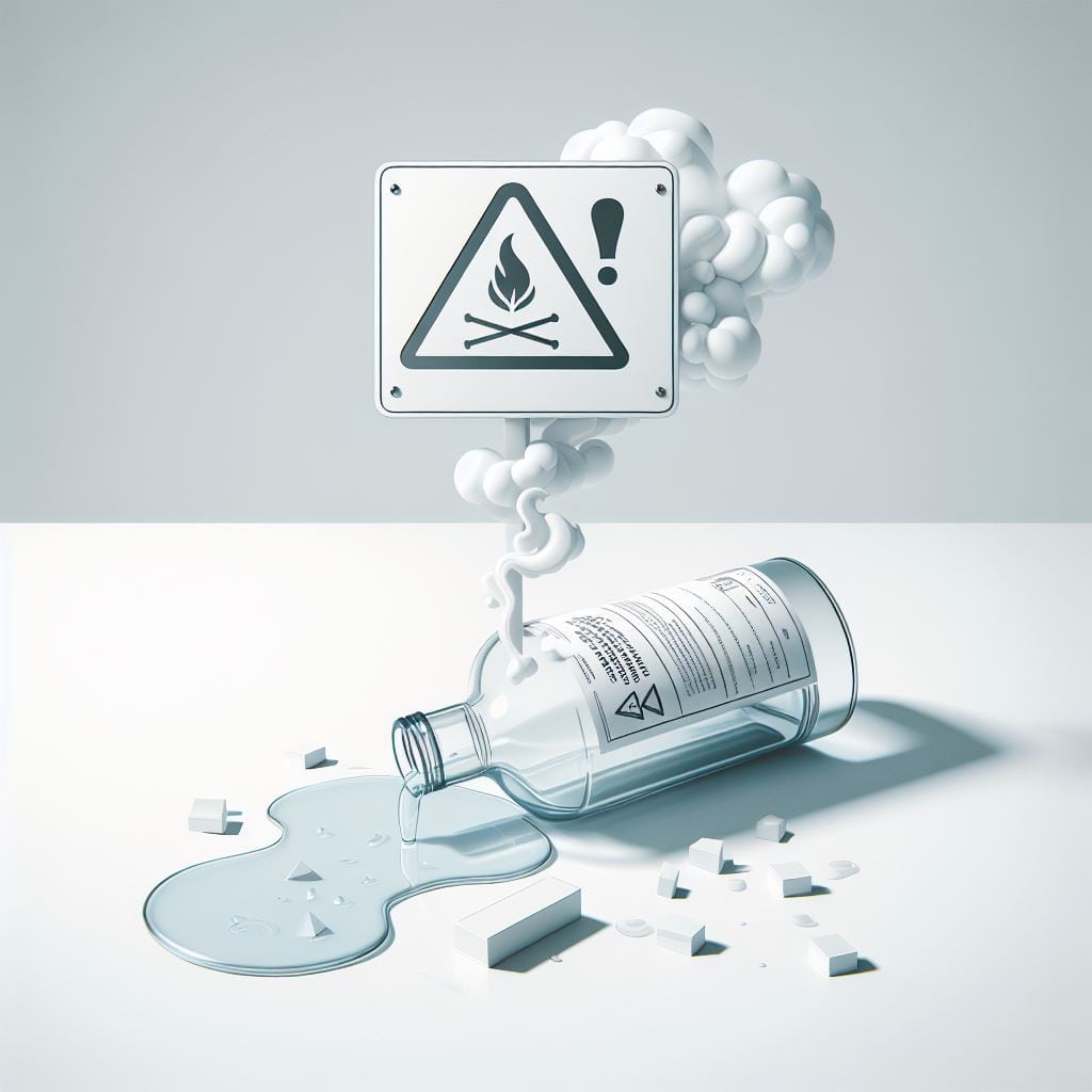 ترمیم ظروف پلاستیکی شکسته به کمک استون