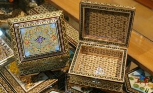 ancient Persian technique of inlaying