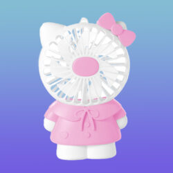 پنکه شارژی مدل WX871 CUTE FAN KITTY