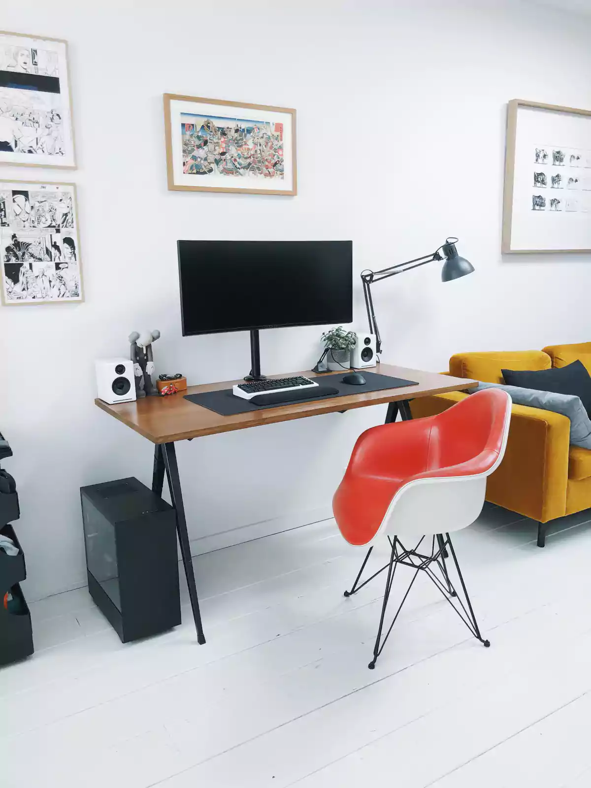 صندلی قرمز گیمینگ