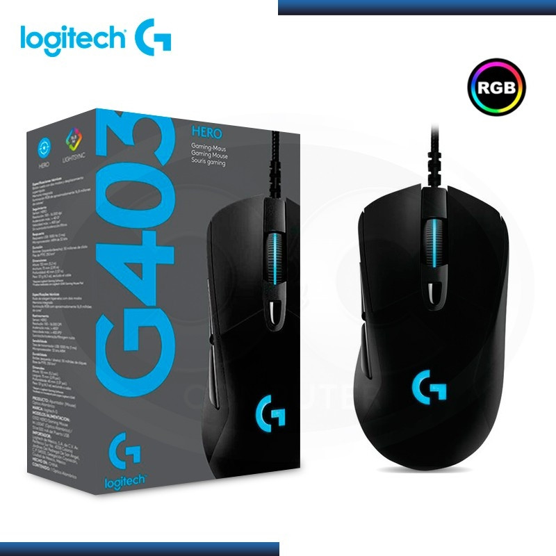 موس سیمی Logitech مدل G403 HERO