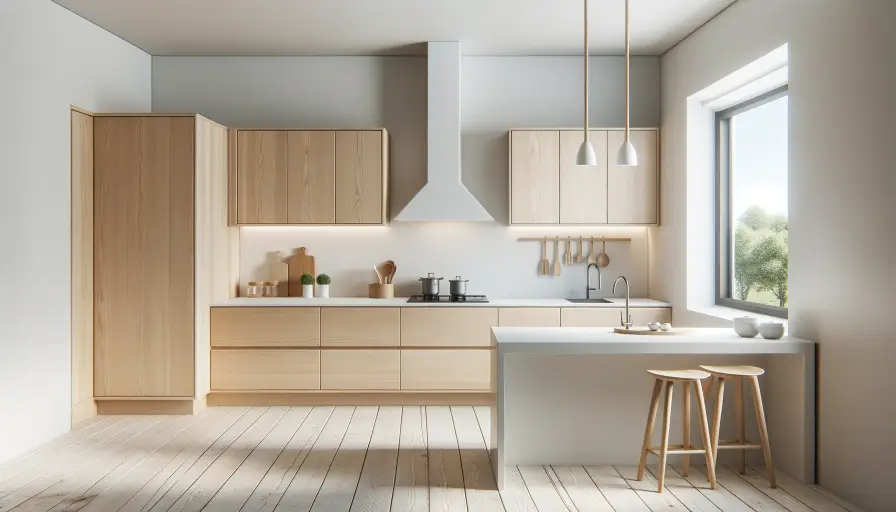 طراحی کابینت مدرن نوردیک