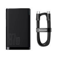 شارژر دیواری 87 وات بیسوس مدل PPHD01000 به همراه کابل تبدیل USB-C