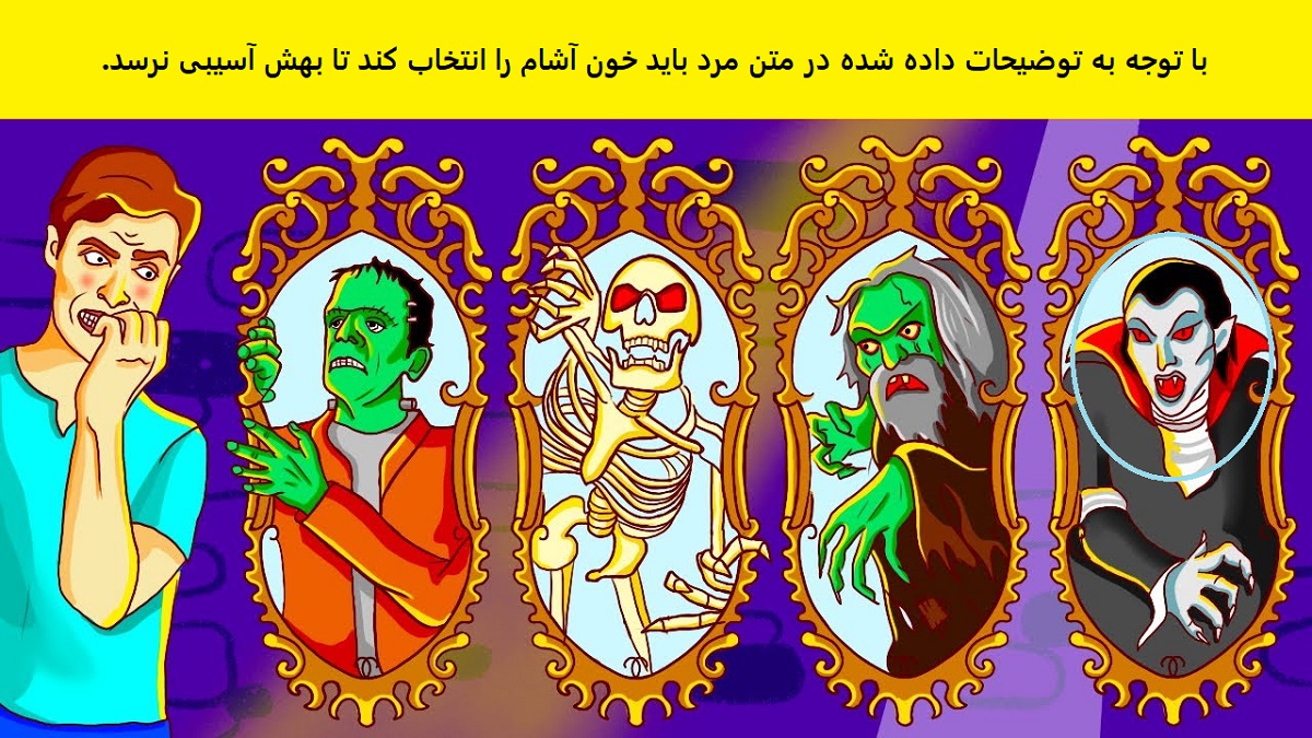 پاسخ بازی فکری شناسایی آینه بی خطر