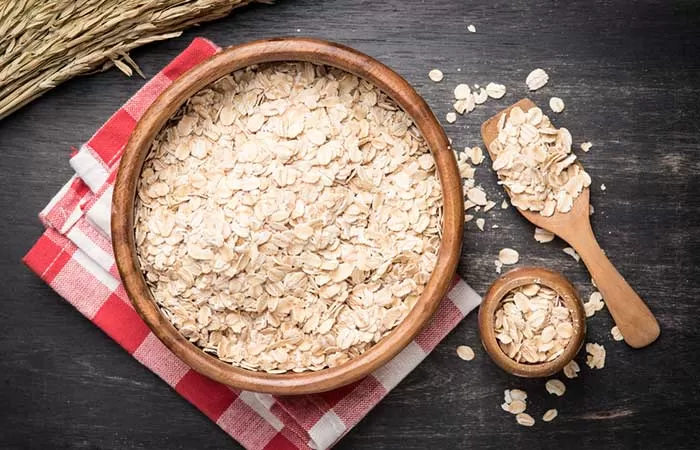 اسکراب بلغور جو دوسر برای پوست چرب