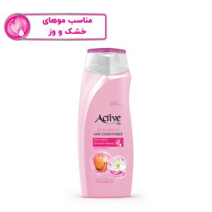 نرم کننده موی سر مناسب موهای خشک و وز اکتیو مدل 001 حجم 300 میلی‌لیتر