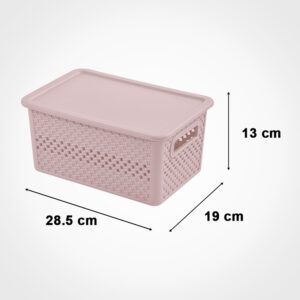 باکس نظم دهنده دربدار کوچک طرح بافت لیمون کد ۲۱۵۶۳۵