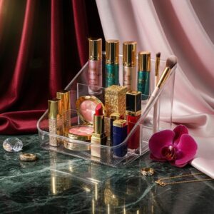 استند لوازم آرایشی ۳ خانه لیمون کد ۲۳۶۶۰۰