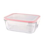 ظرف شیشه ای مستطیل ۱/۷ لیتر لیمون کد ۱۸۰۰۳۵