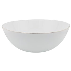 کاسه سالاد خوری آرادل مدل گرد لب طلا