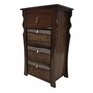 جاپیازی عروس نوین مدل منحنی ۳ طبقه یک کشو