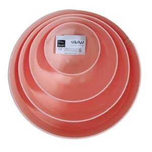 ست کاسه گرد چهار سایز لیمون کد ۹۹۴۳۵